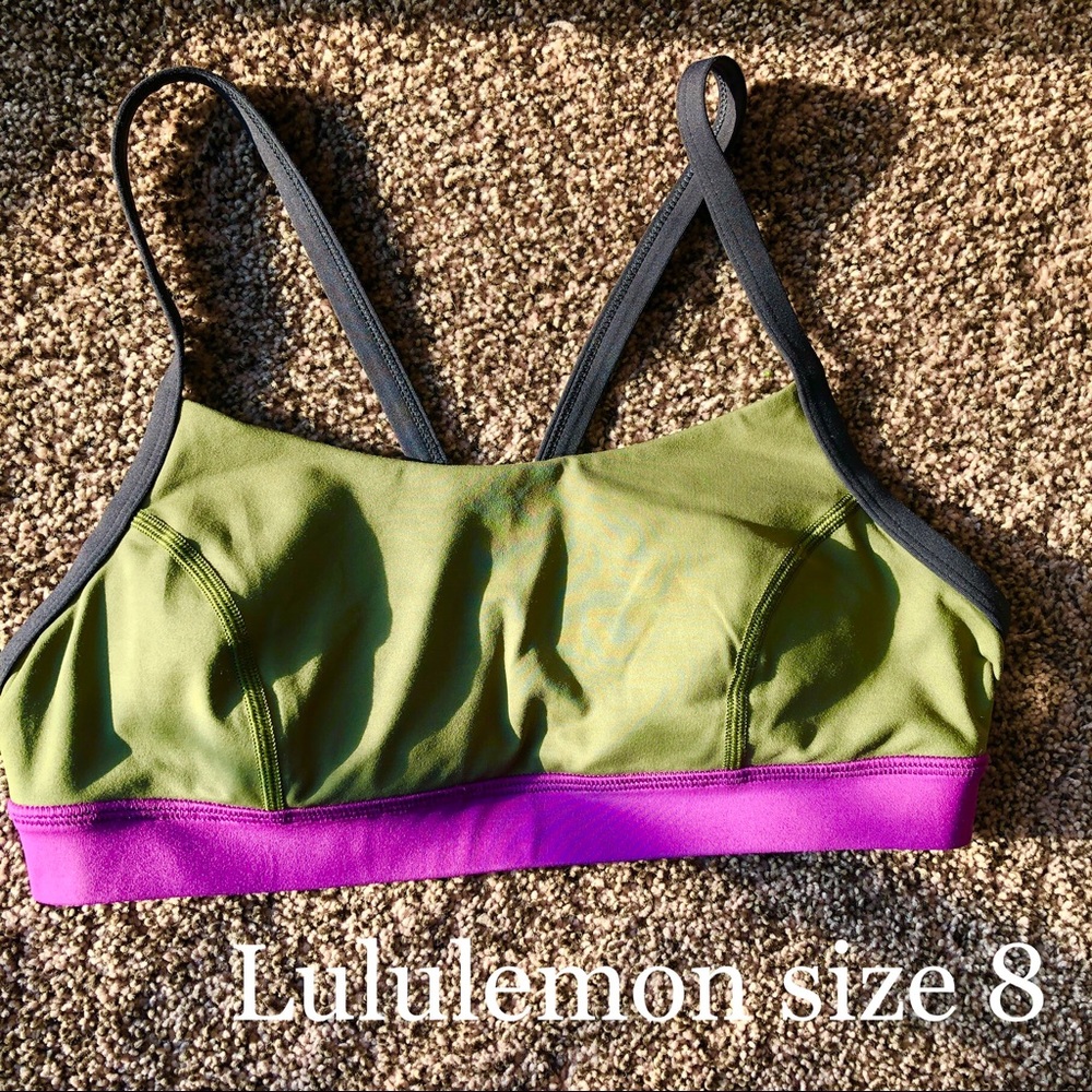 Lululemon Size 8 Sport bra